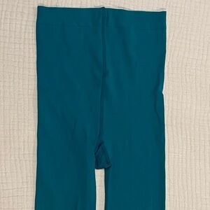 Falke Womens Teal Winter Opaque Tights